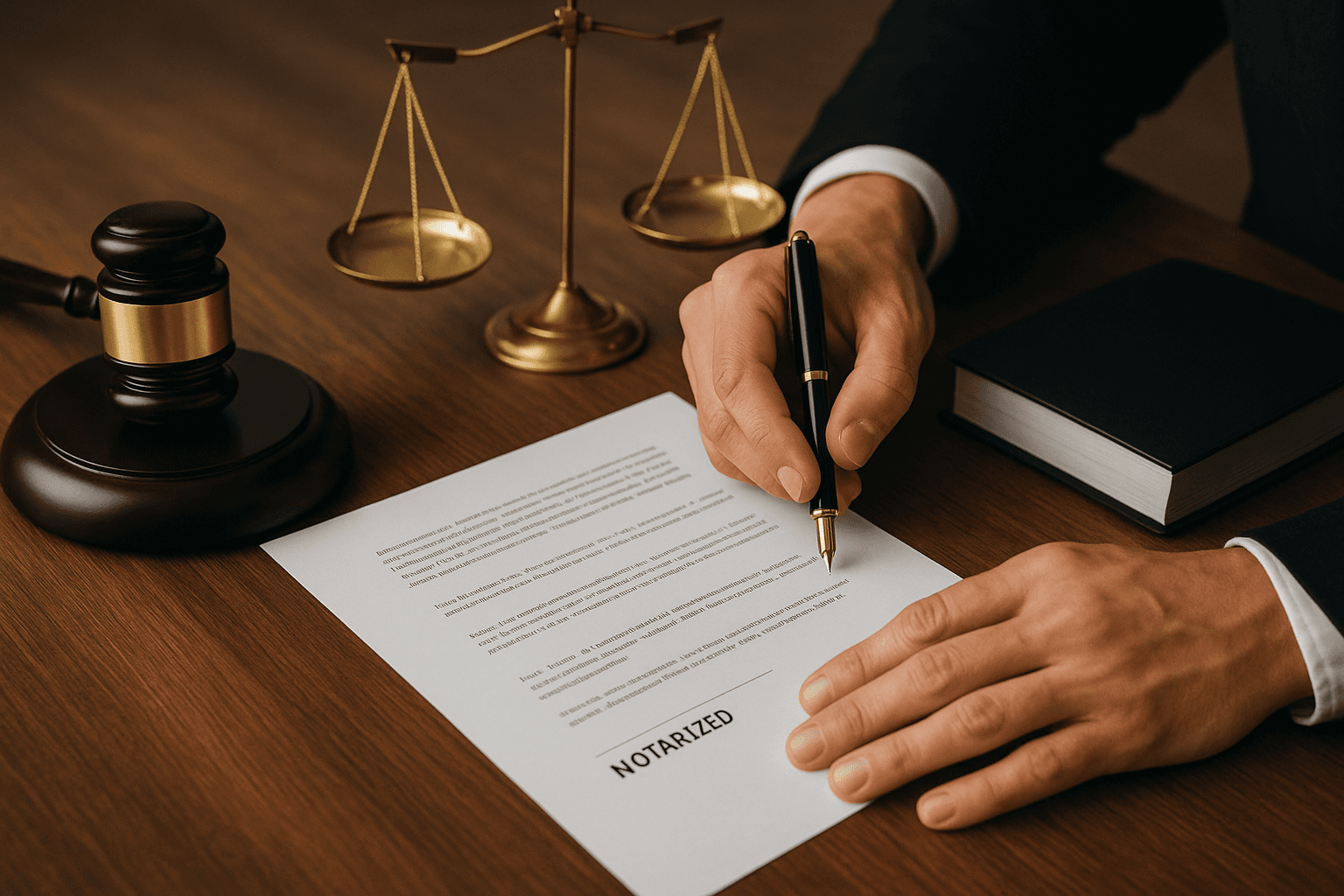 Seguridad y respaldo legal en trámites notariales